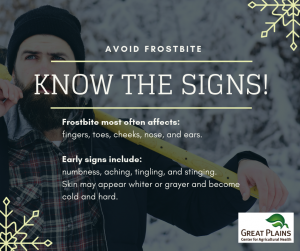 Do you know what frostbite looks like?